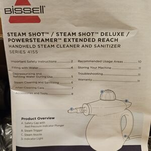 Bissell Steam Shot Handheld Cleaner
